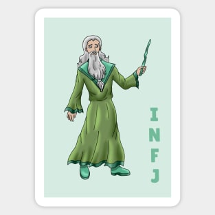 ANIME MBTI INFJ Sticker